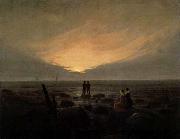 Caspar David Friedrich Moonrise by the Sea china oil painting artist